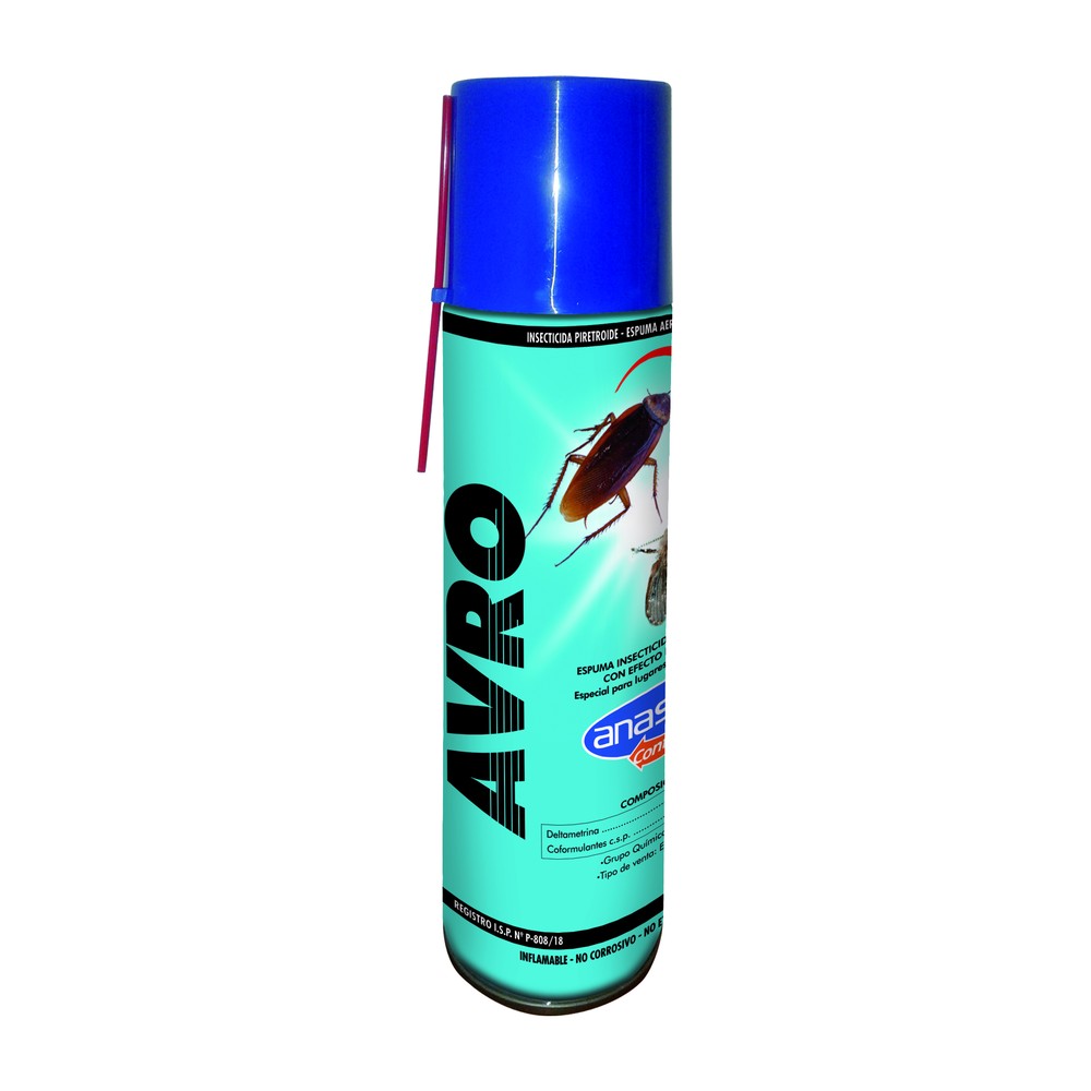 Insecticida en Espuma Avro Anasac 400 cc