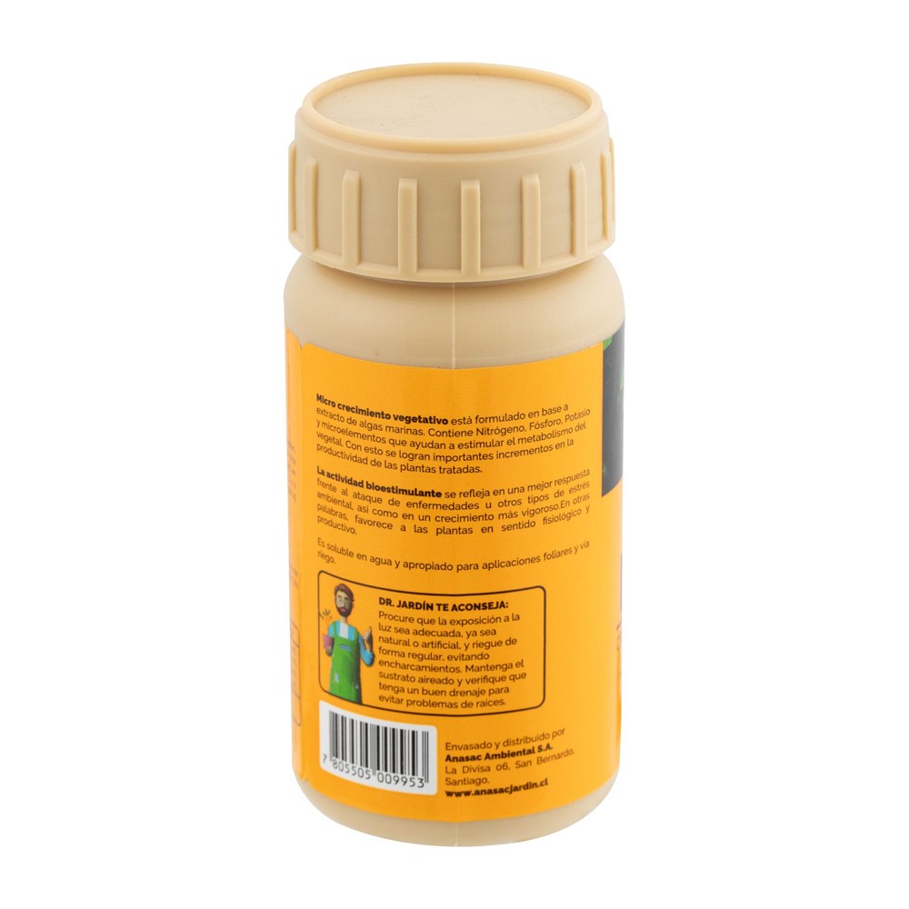 Bioestimulante Micro Indoor Anasac (etiqueta)