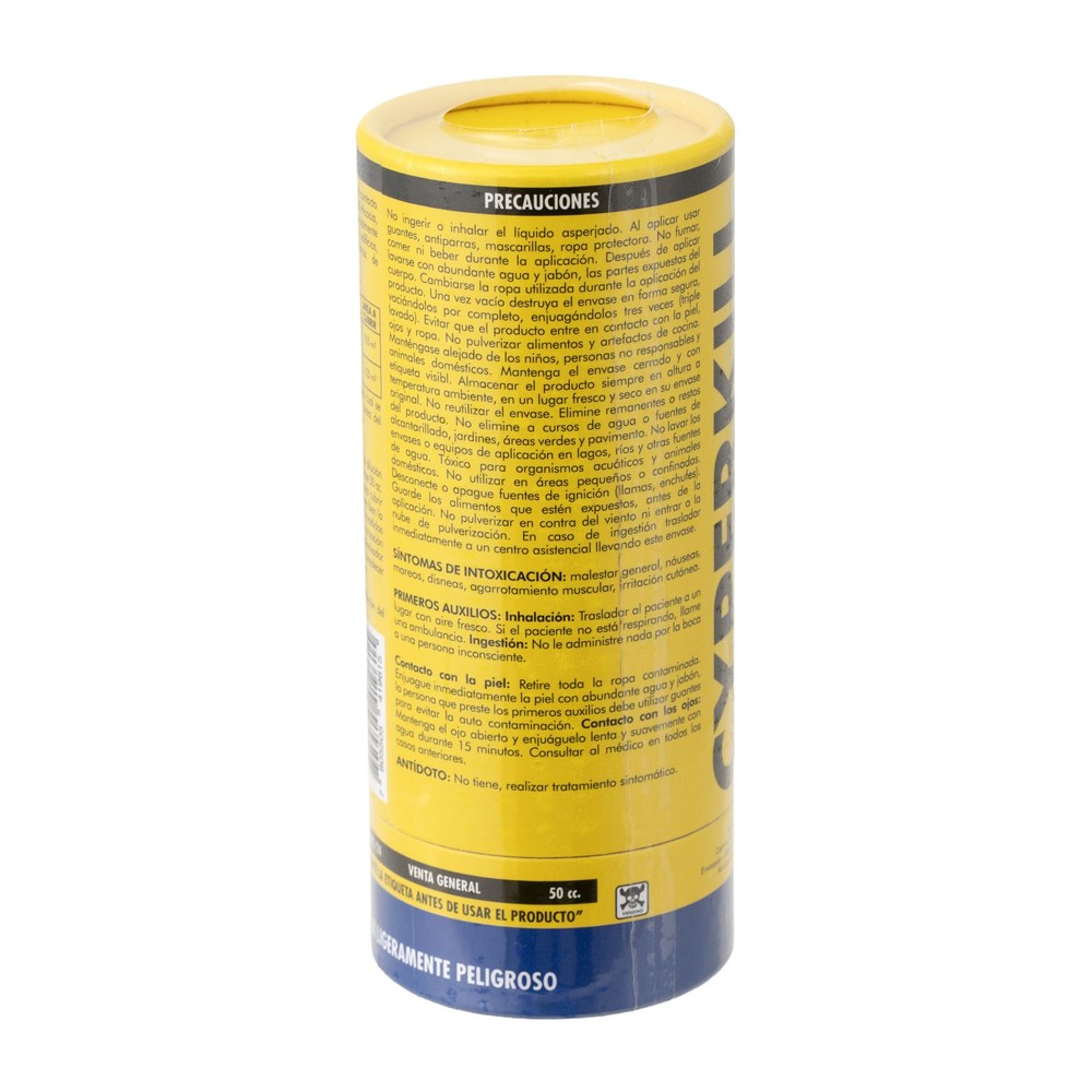 Insecticida Cyperkill 25 EC Anasac 50 cc (etiqueta)