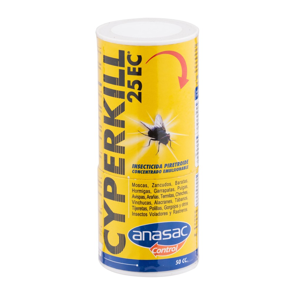Insecticida Cyperkill 25 EC Anasac 50 cc