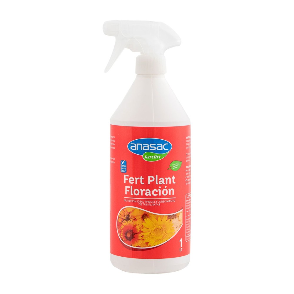 Fertilizante Fertplant Floración Listo para Usar Anasac 1 L