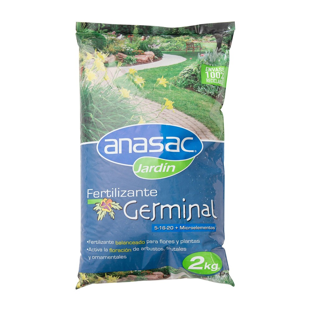 Fertilizante Germinal Abono Completo Anasac 2 kg