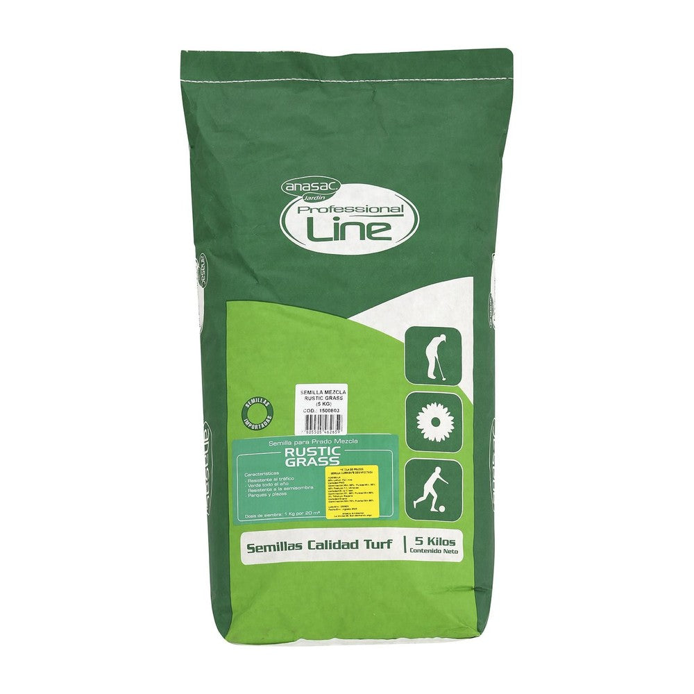 Semillas de Pasto Mezcla Rustic Grass Anasac 5 kg