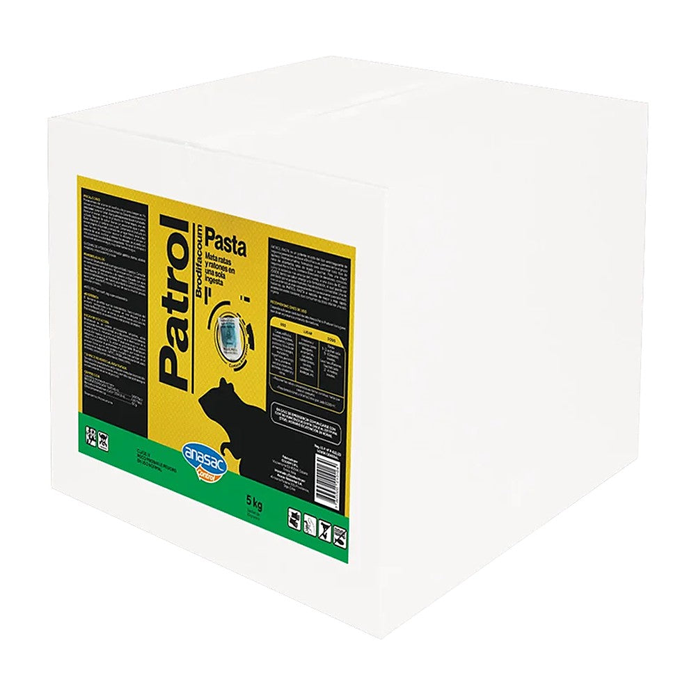 Raticida Patrol Pasta Anasac 5 kg