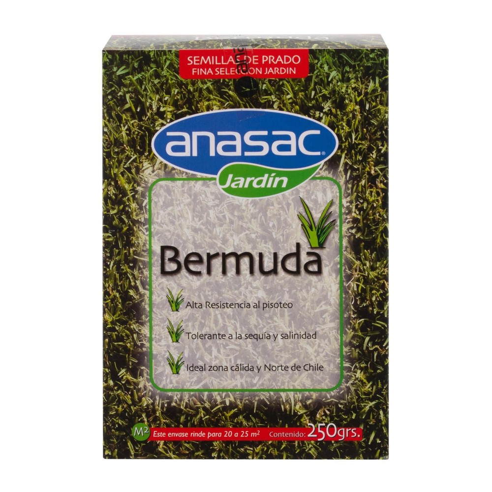 Semillas de Pasto Bermuda Grass Anasac 250 g