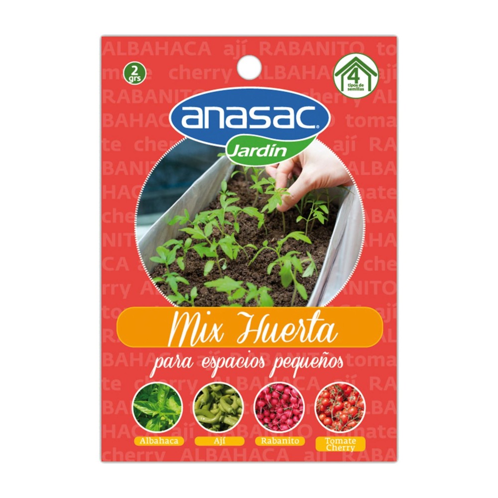 Semillas Mix Huerta Anasac 2 g