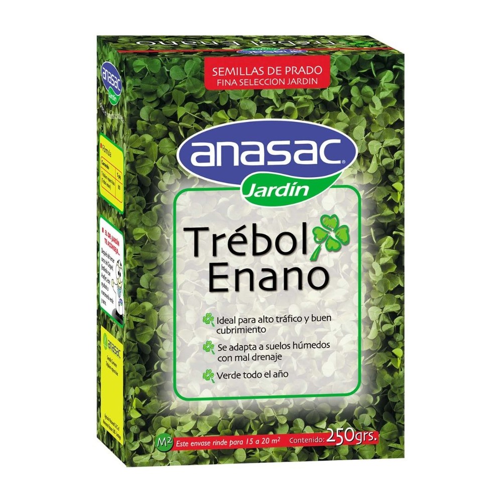 Semillas de Pasto Trébol Enano Anasac 250 g