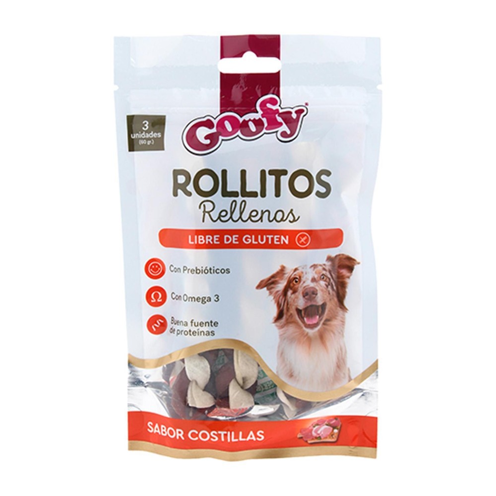Snack para Perros Rollitos Rellenos Goofy 60 g