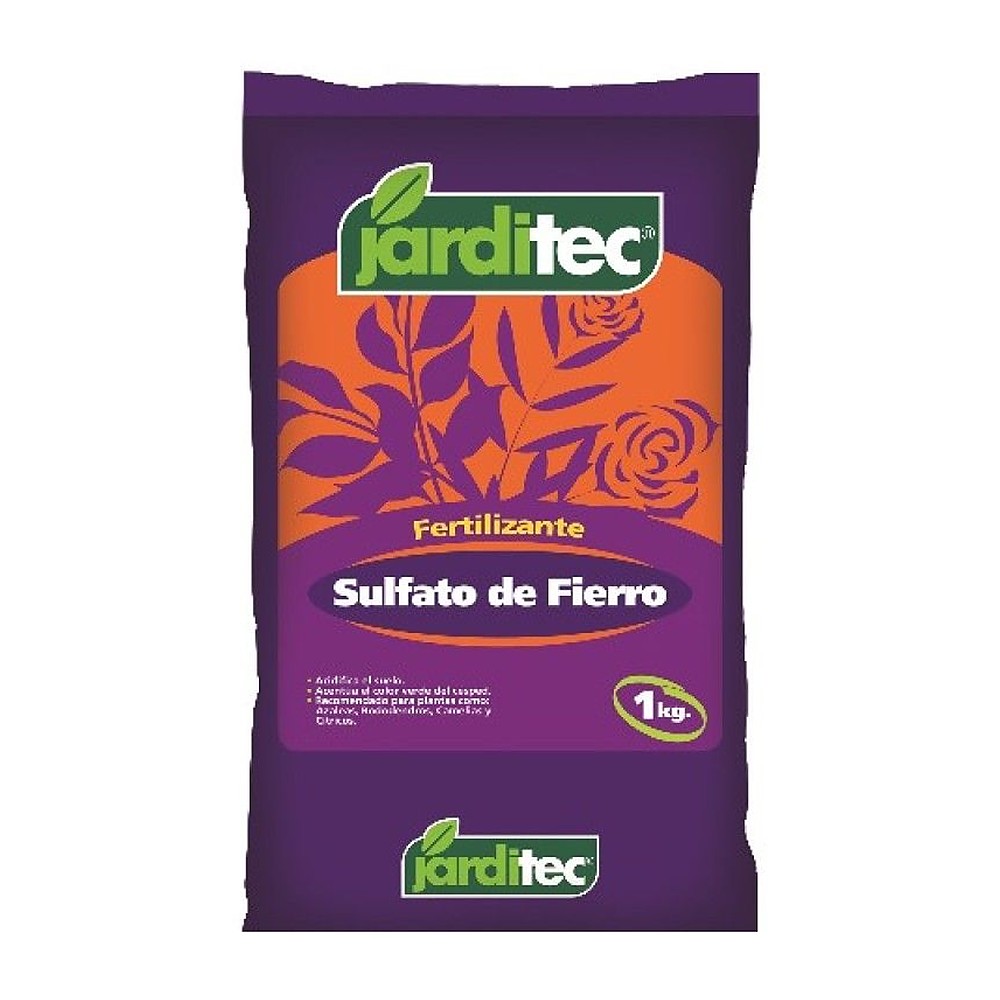 Fertilizante Sulfato de Fierro Jarditec 1 kg